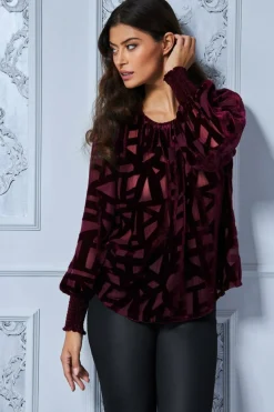 Women * Burnout Pattern Top