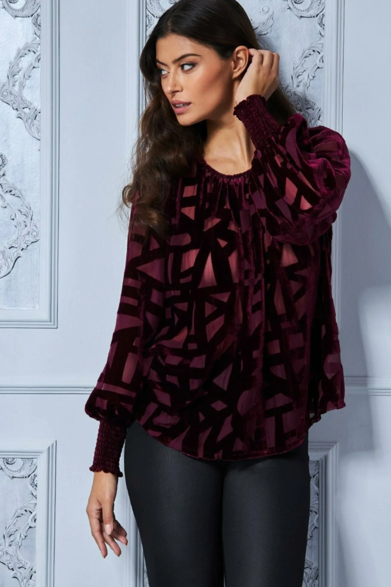 Women * Burnout Pattern Top