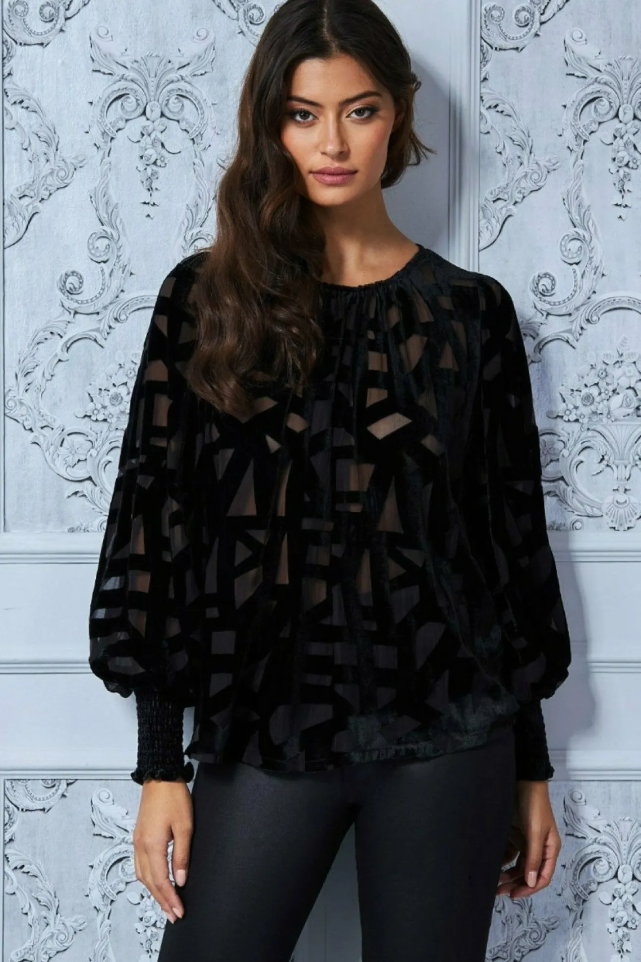 Women * Burnout Pattern Top