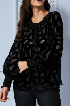 Women * Burnout Pattern Top