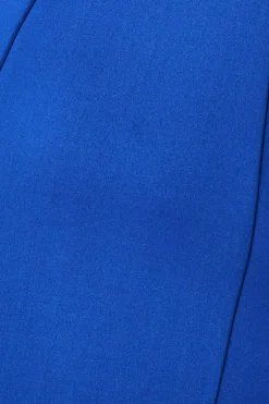 Women * Off The Shoulder Scuba Foam Maxi - Royal Blue