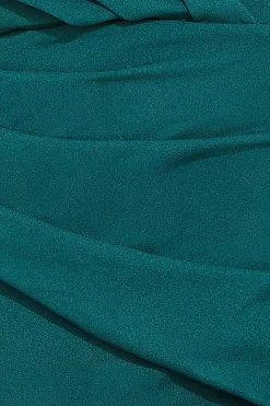 Women * Bardot Pleated Maxi Dress Green
