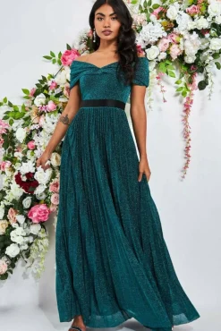 Women * Bardot Pleated Skirt Maxi