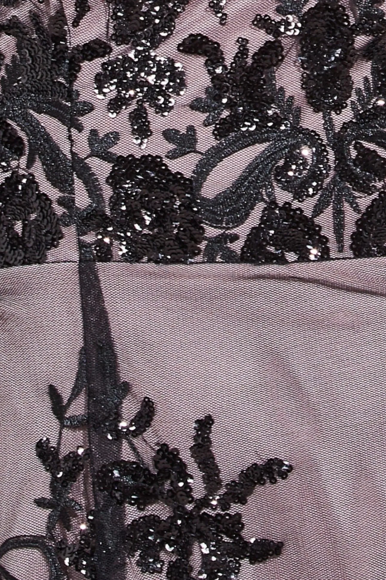 Women * Bardot Sequin & Lace High Low Midi