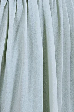 Women * Bridesmaids Chiffon Maxi Dress - Sage Green