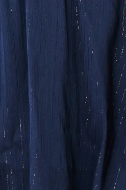 Women * Chiffon Layered Flutter Sleeve Midi Dress