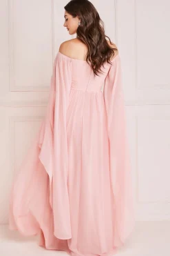 Women * Chiffon Off The Shoulder Maxi With Wings