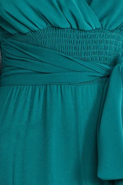Women * Chiffon Puffy Sleeve Jumpsuit