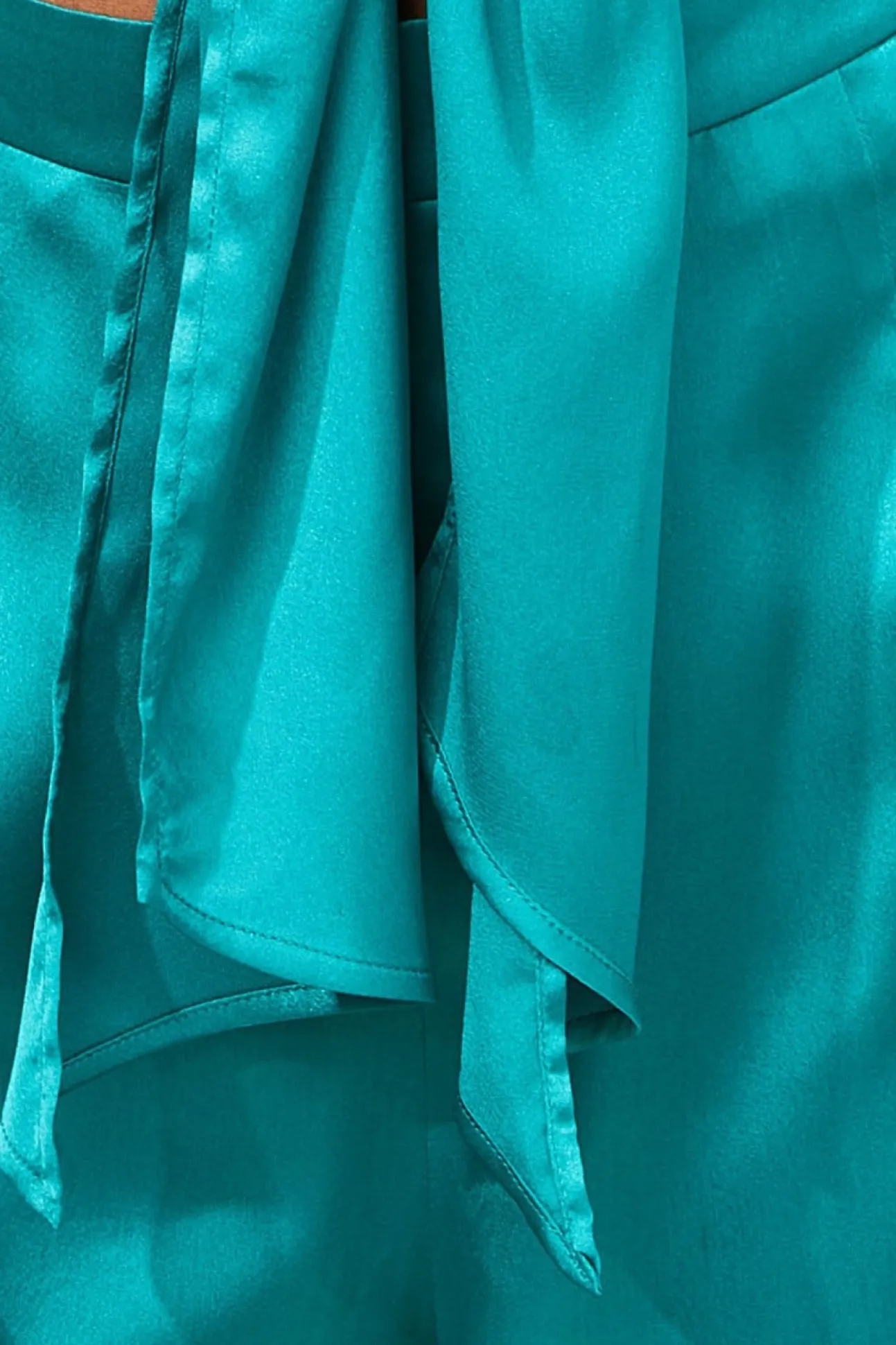 Women * Cut Out Satin Jumpsuit