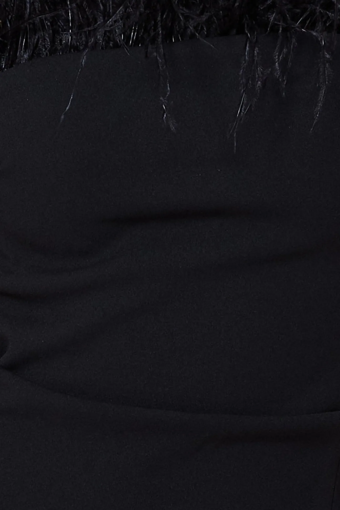 Women * Feather Boobtube Midi Dress