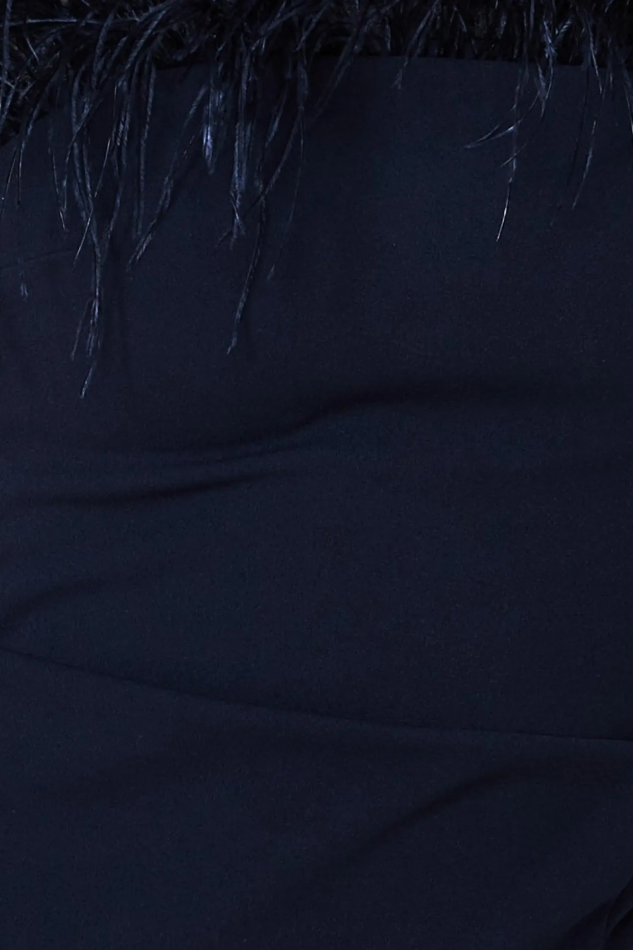 Women * Feather Boobtube Midi Dress