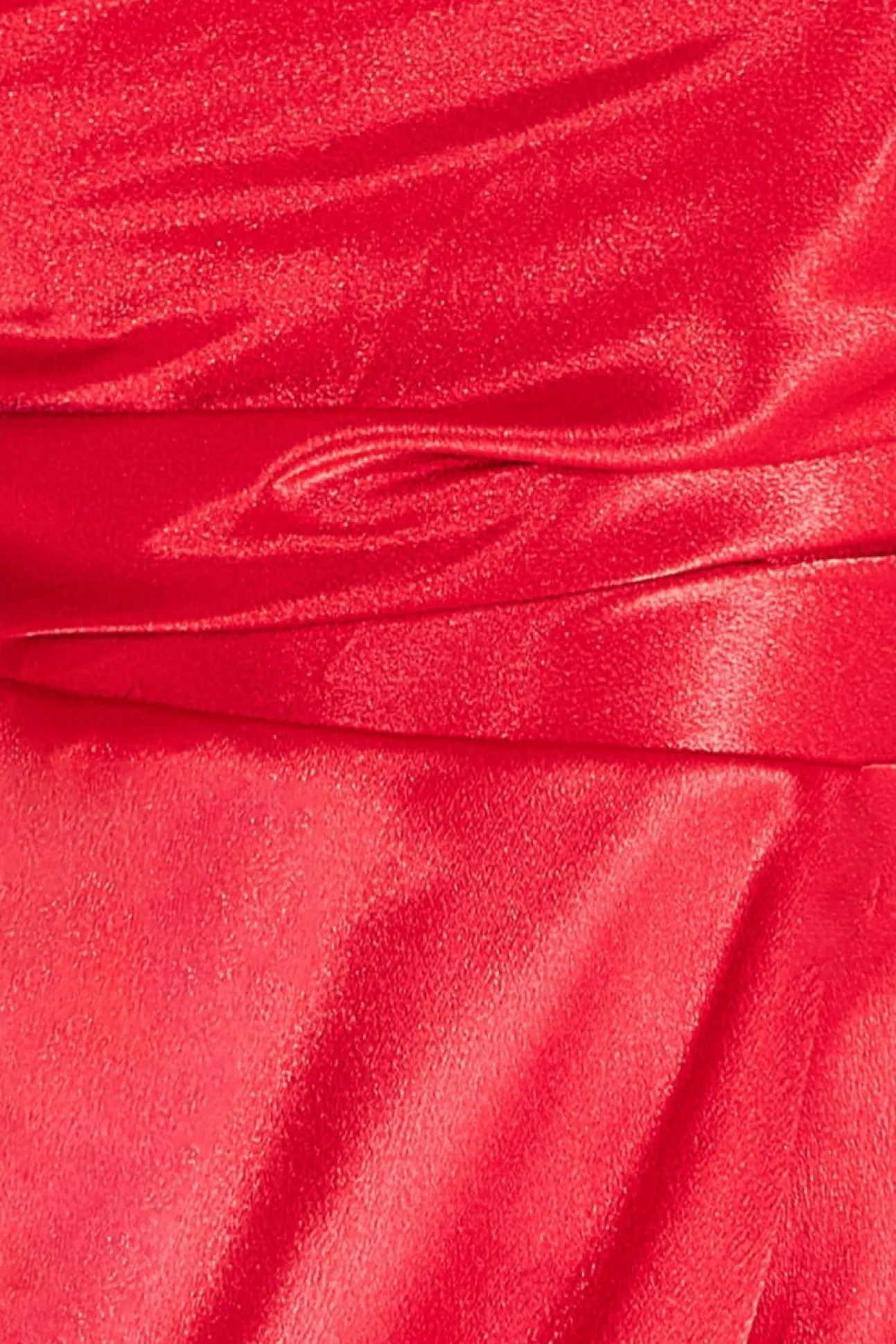 Women * Front Split Satin Bandeau Maxi