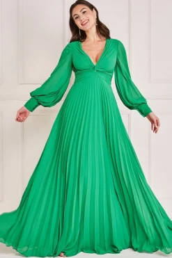 Women * Fully Pleated Chiffon Maxi Dress