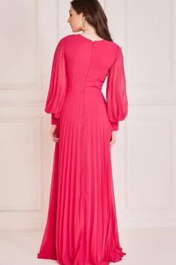 Women * Fully Pleated Chiffon Maxi Dress
