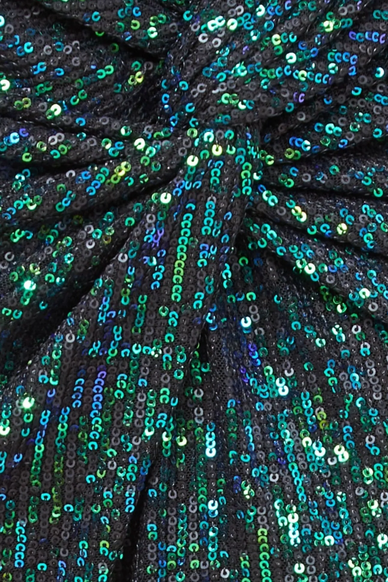Women * Knot Front Sequin Midi Skirt