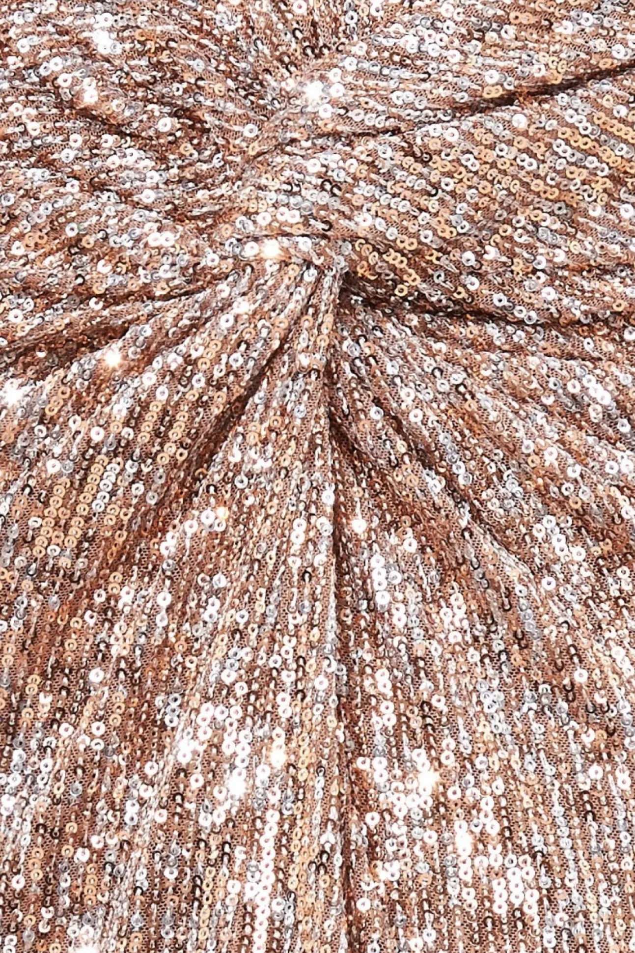 Women * Knot Front Sequin Midi Skirt