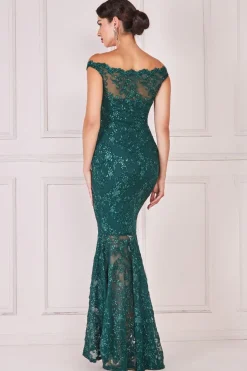 Women * Lace Scallop Edge Mermaid Maxi