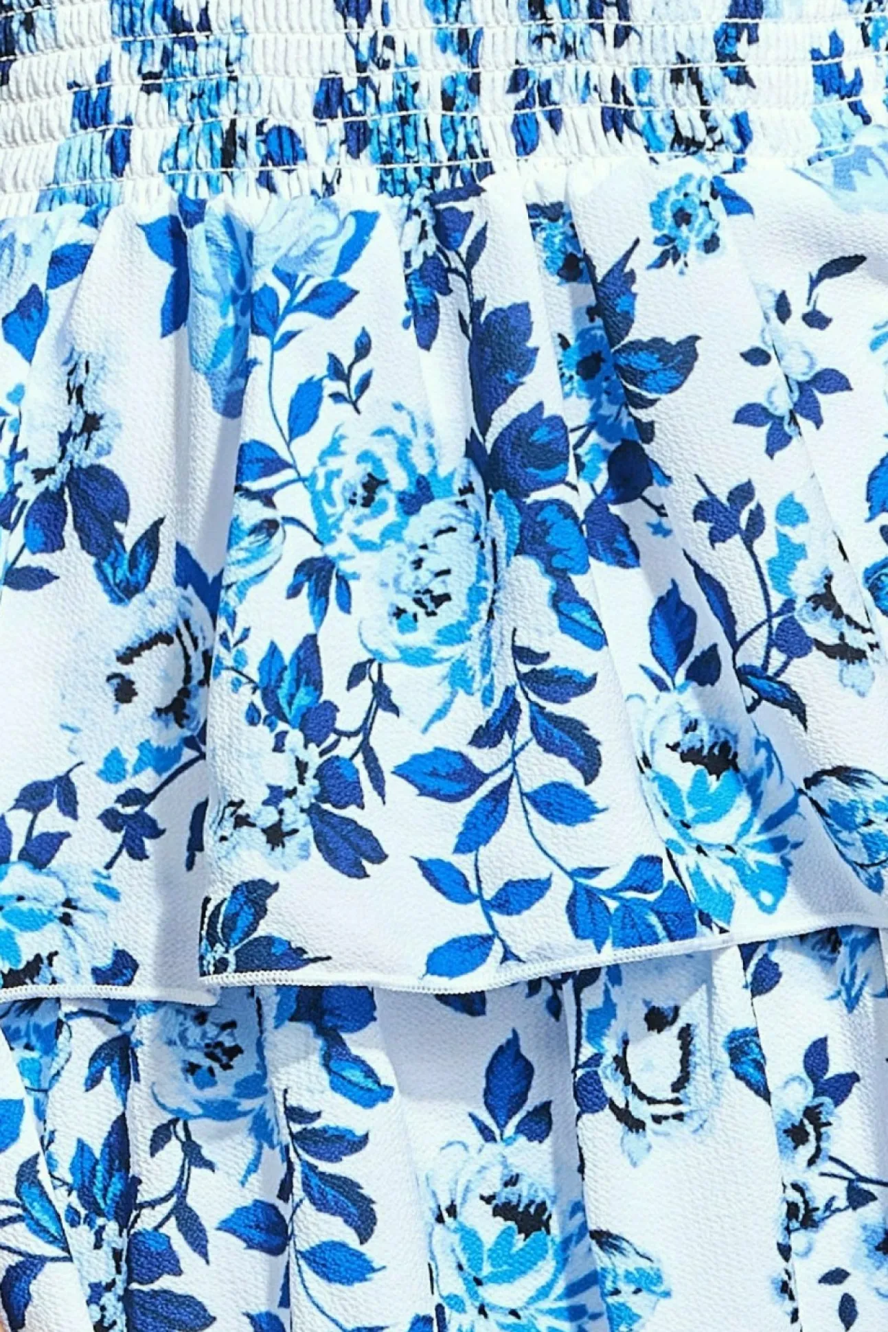 Women * Layered Dipped Hem Floral Maxi