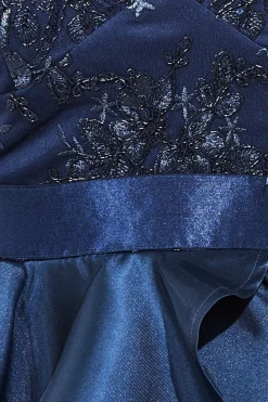 Women * Layered Frilled Midi Dress