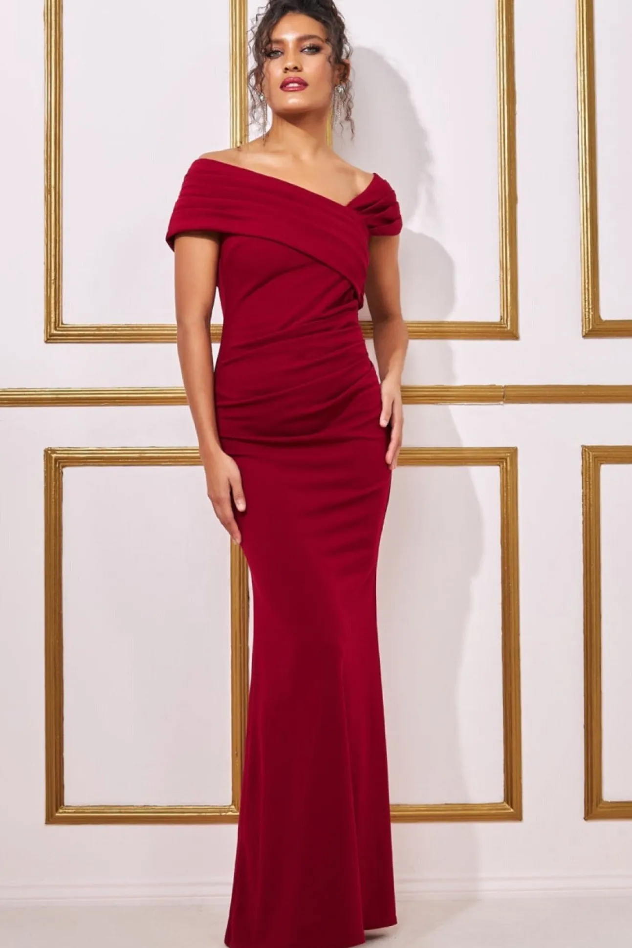 Women * One Shoulder Evening Maxi Dress