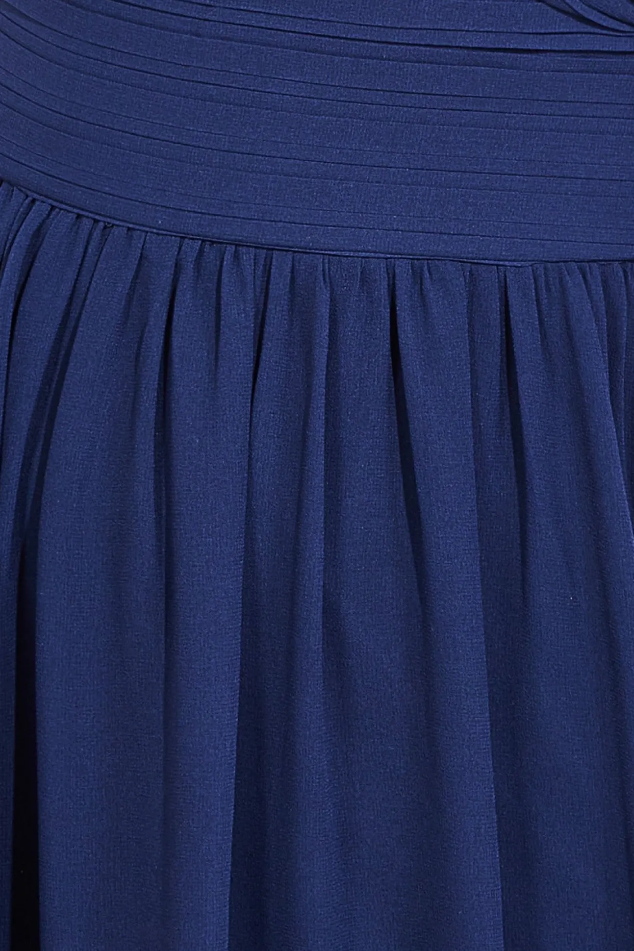 Women * One Shoulder Pleated Chiffon Scarf Maxi