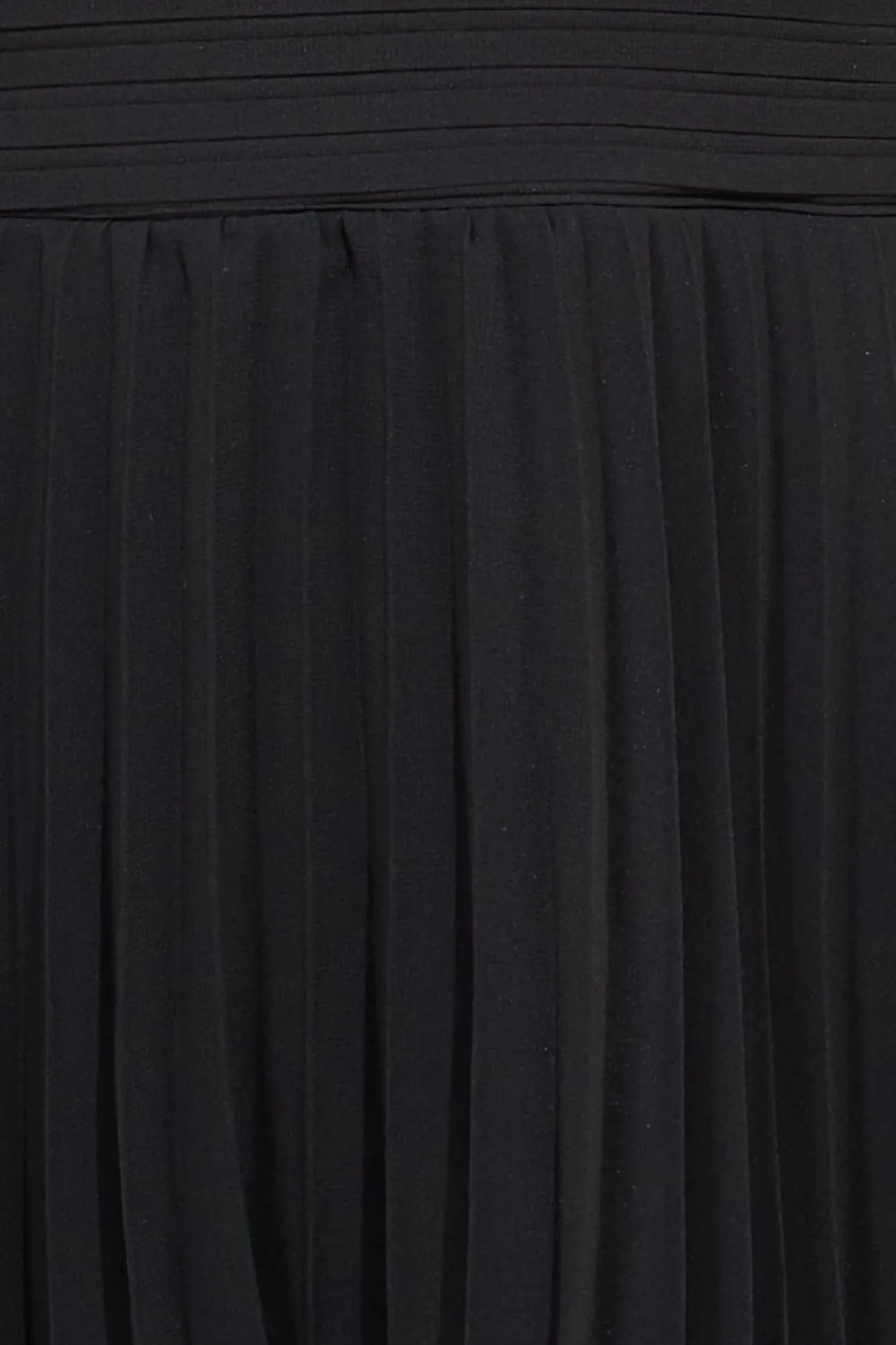Women * Pleated Bandeau Bodice Chiffon Tiered Midi