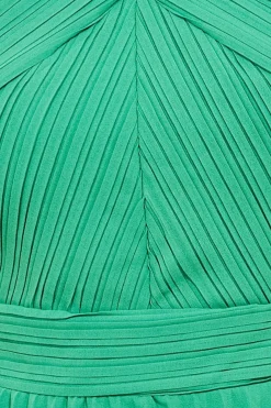 Women * Pleated Bodice Chiffon Tiered Midi