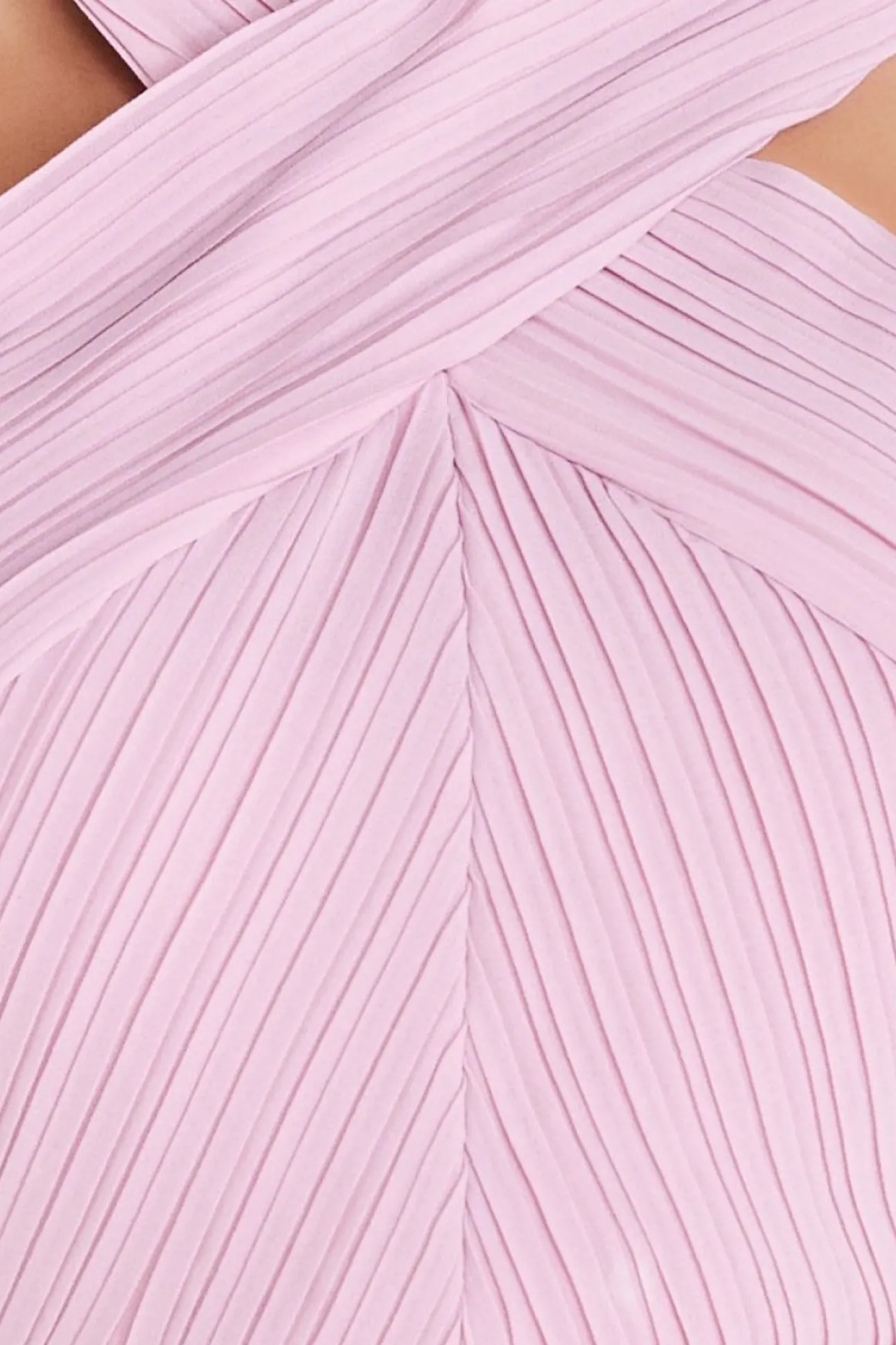 Women * Pleated Bodice Chiffon Tiered Midi