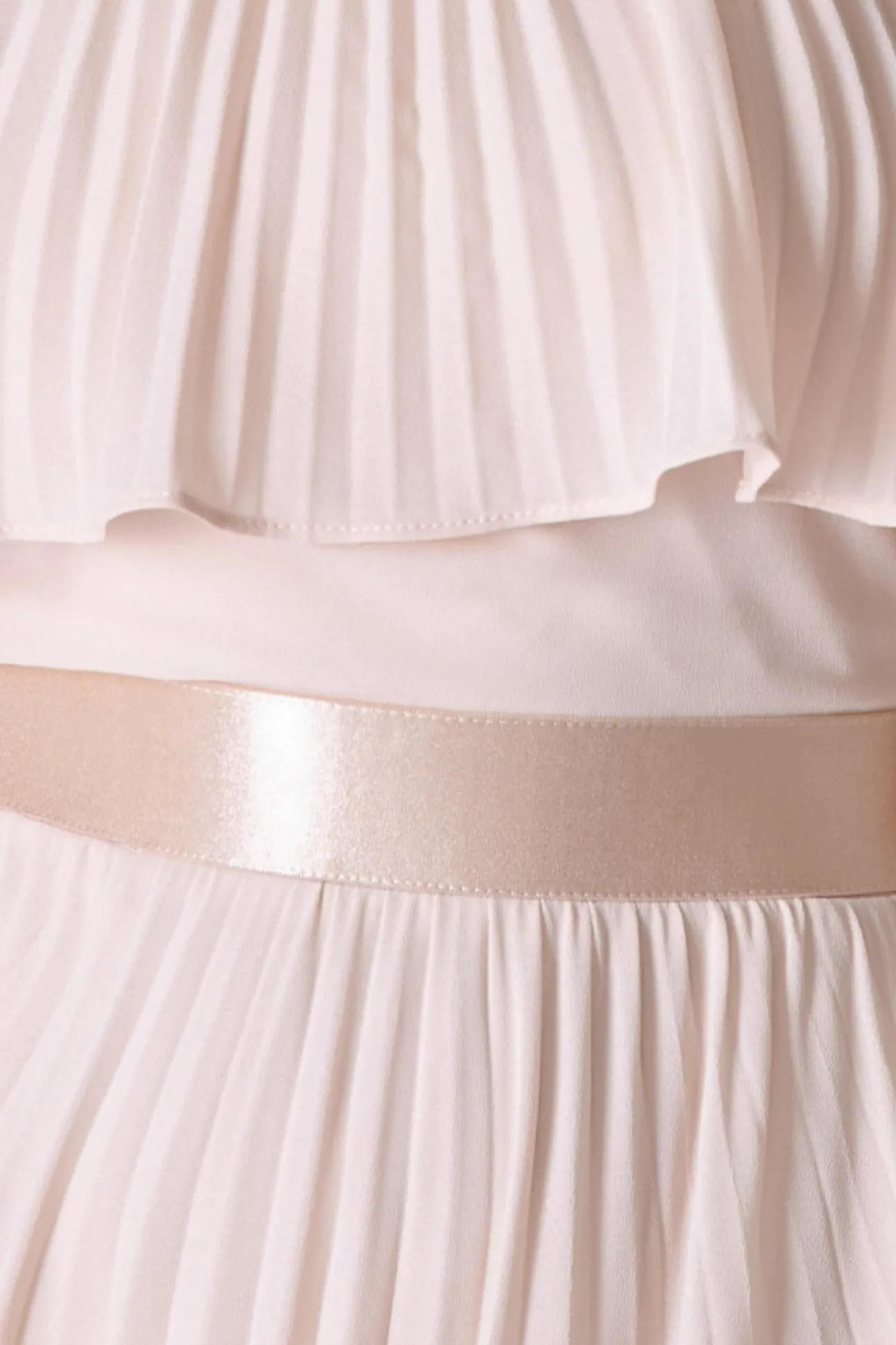 Women * Pleated Chiffon Off Shoulder Maxi Dress