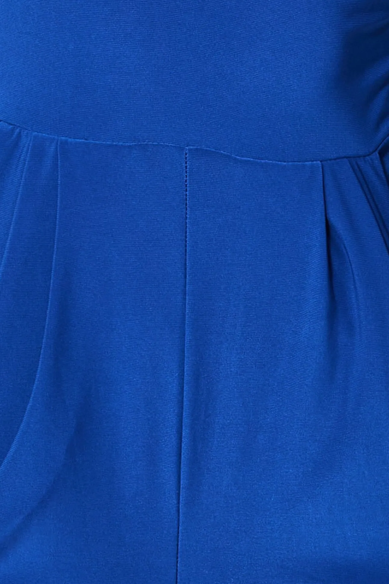 Women * Plunging V-Neck Jumpsuit - Royal Blue