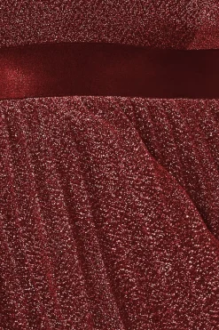 Women * Plus Bardot Pleated Skirt Maxi Dress