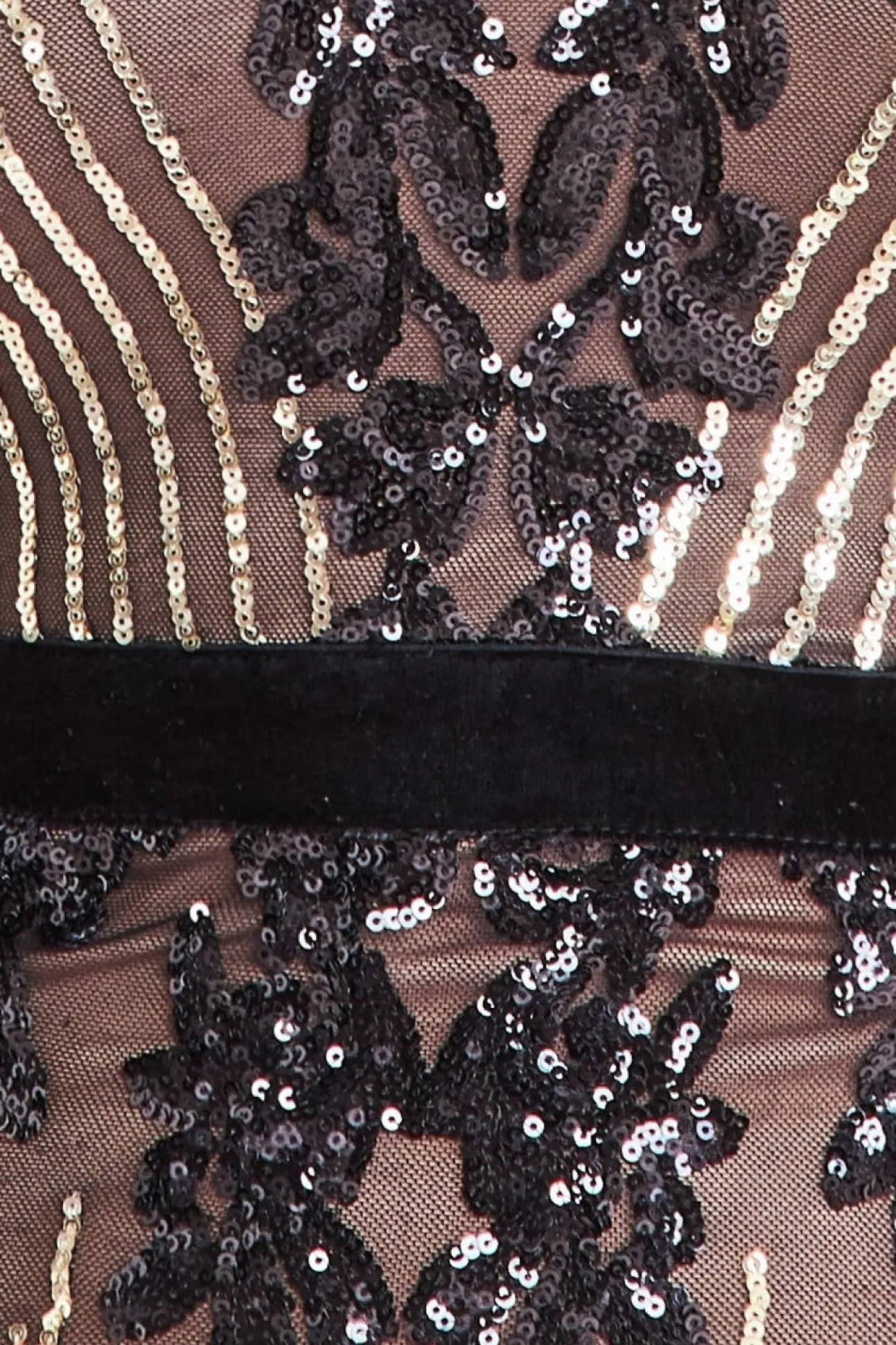 Women * Plus Long Sleeve Sequin Party Midi