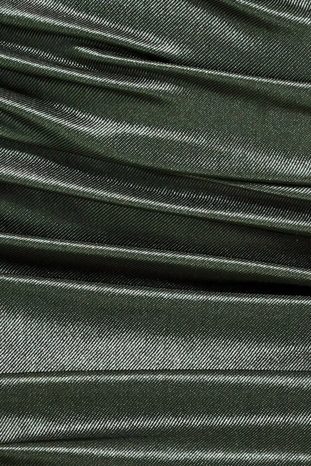Women * Ruched Satin Mini Skirt