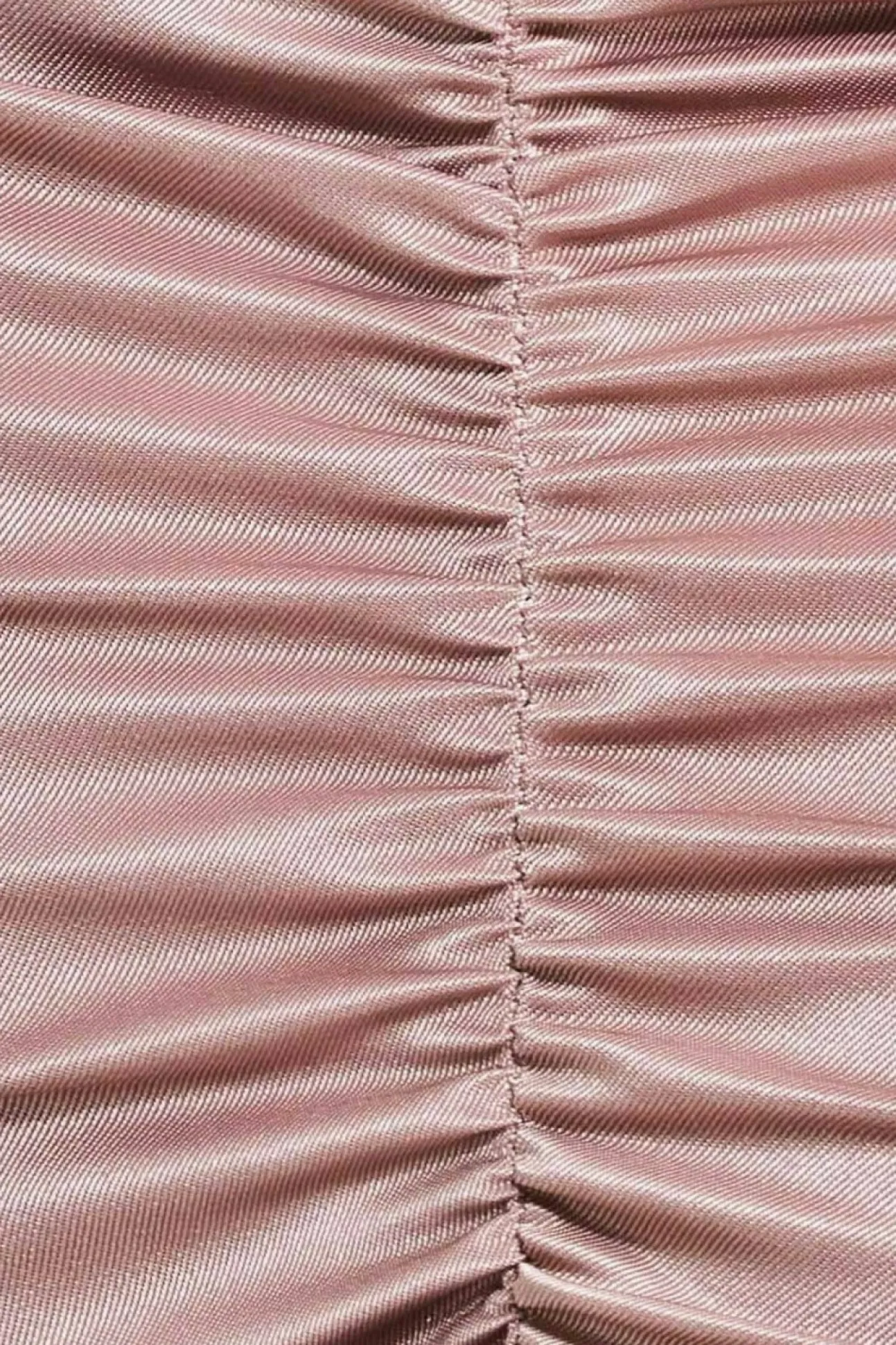 Women * Ruched Satin Mini Skirt