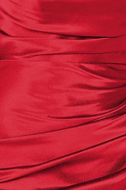 Women * Satin Bandeau Maxi Dress