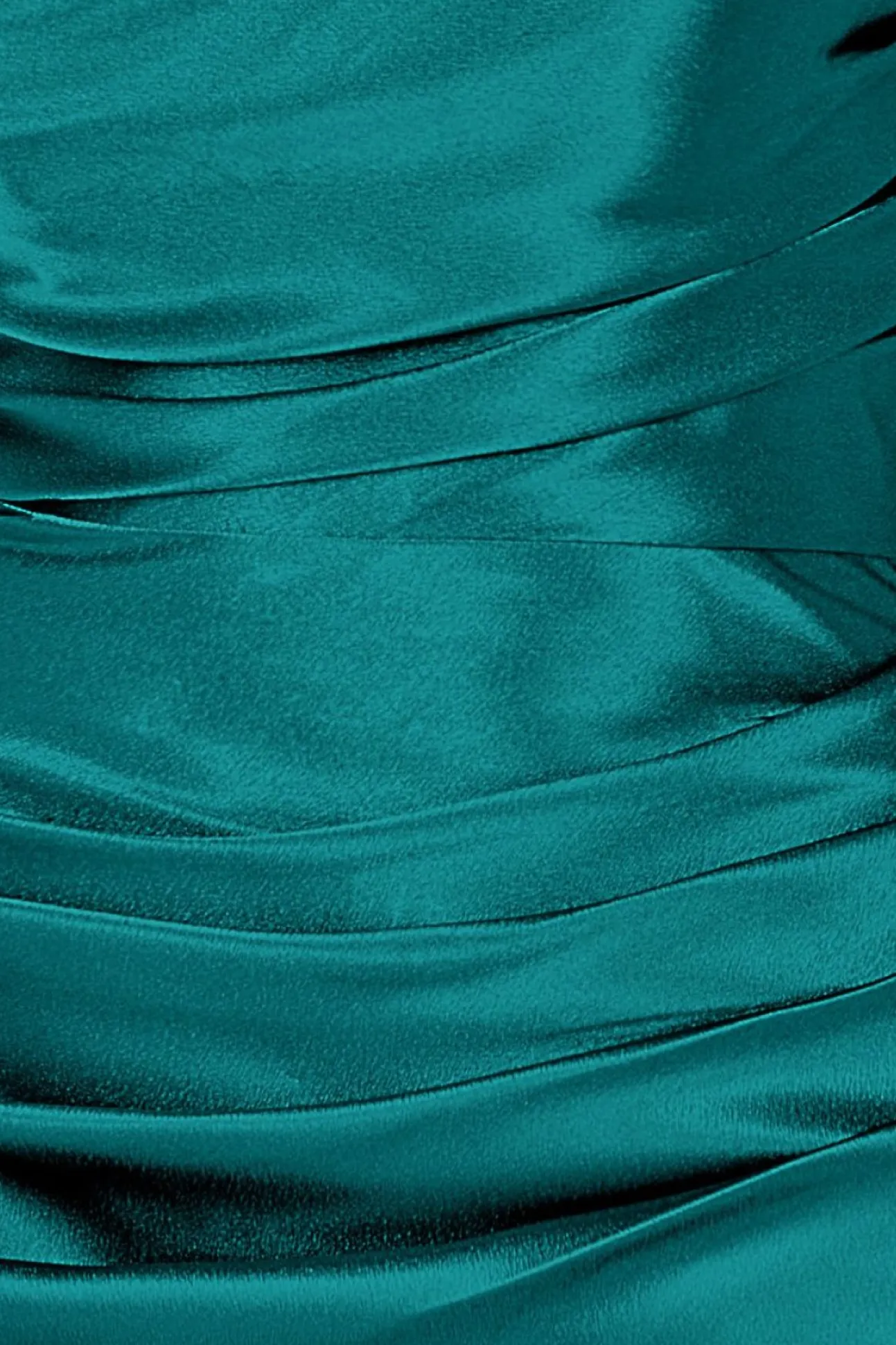 Women * Satin Bandeau Maxi Dress Green