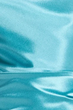 Women * Satin Cowl Neck With Strappy Back Maxi