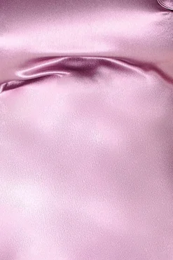 Women * Satin Flutter Sleeve Mermaid