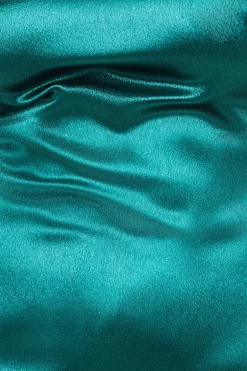 Women * Satin Flutter Sleeve Mermaid Maxi