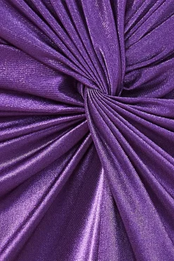 Women * Satin Knotted Midi Skirt