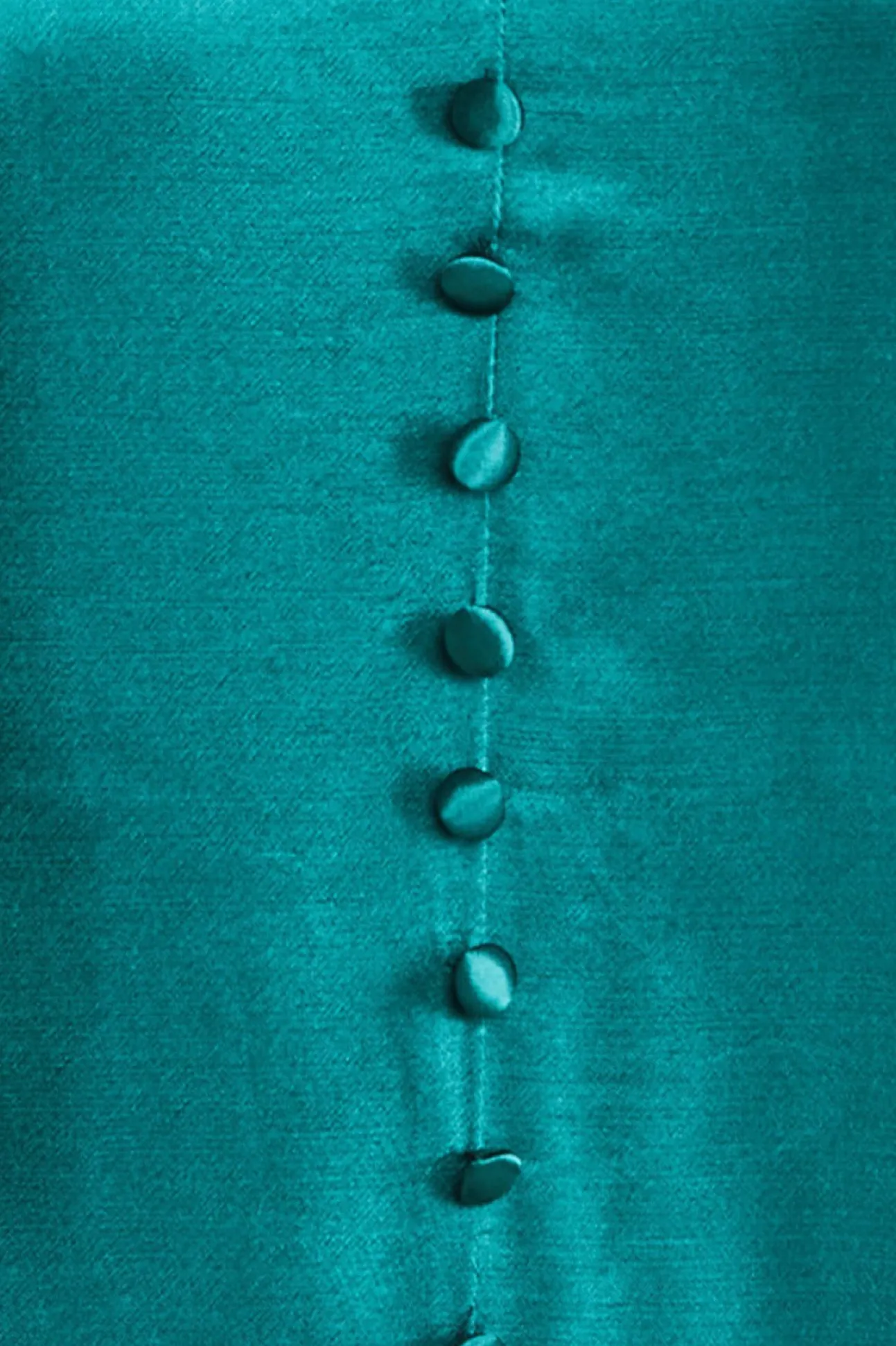 Women * Satin Viscose Front Buttoned Dipped Hem