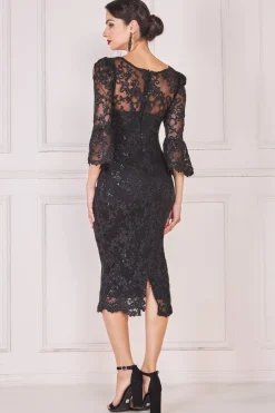 Women * Scallop Lace Midi