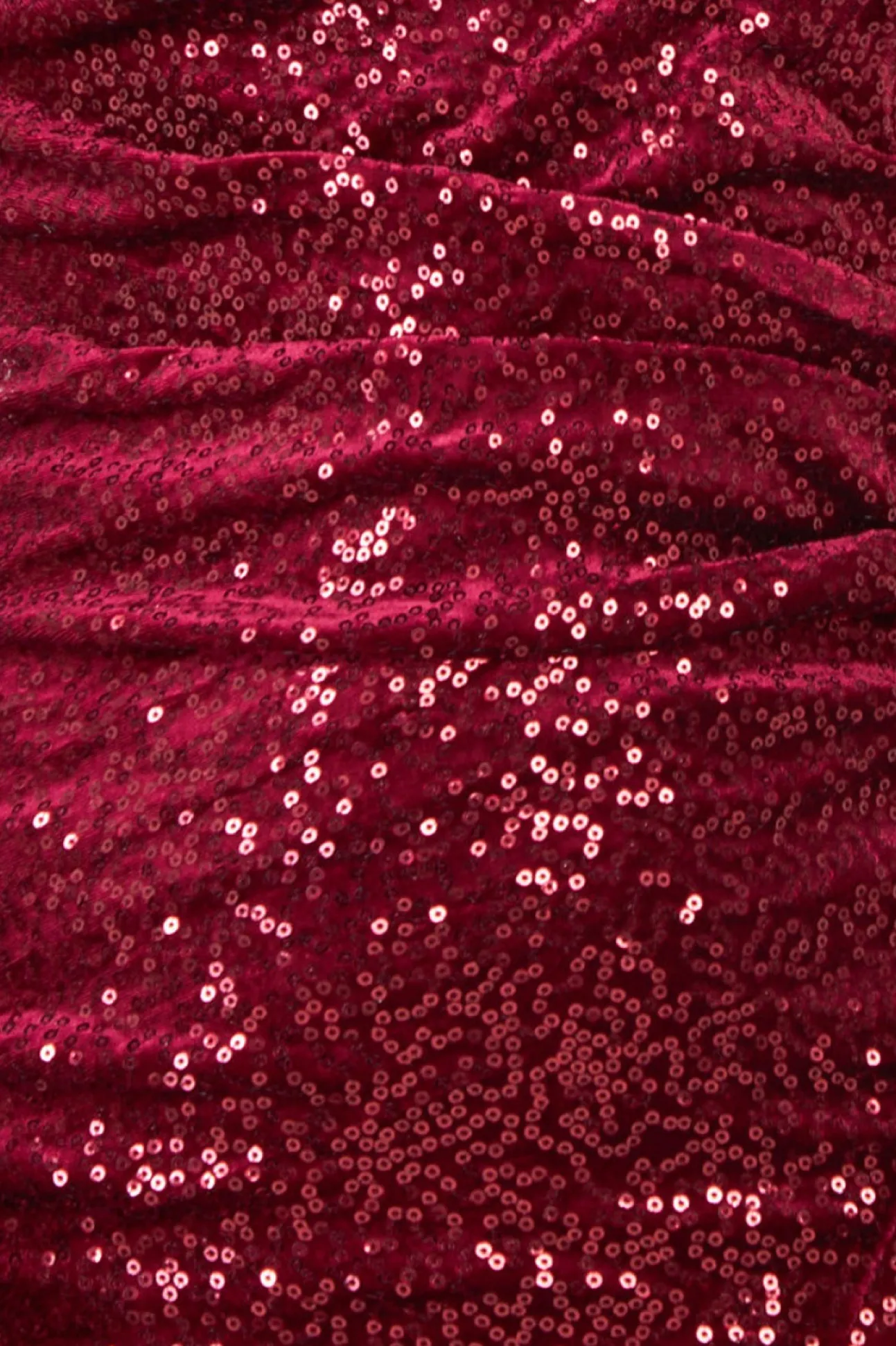 Women * Sequin & Velvet Bardot High Low Maxi