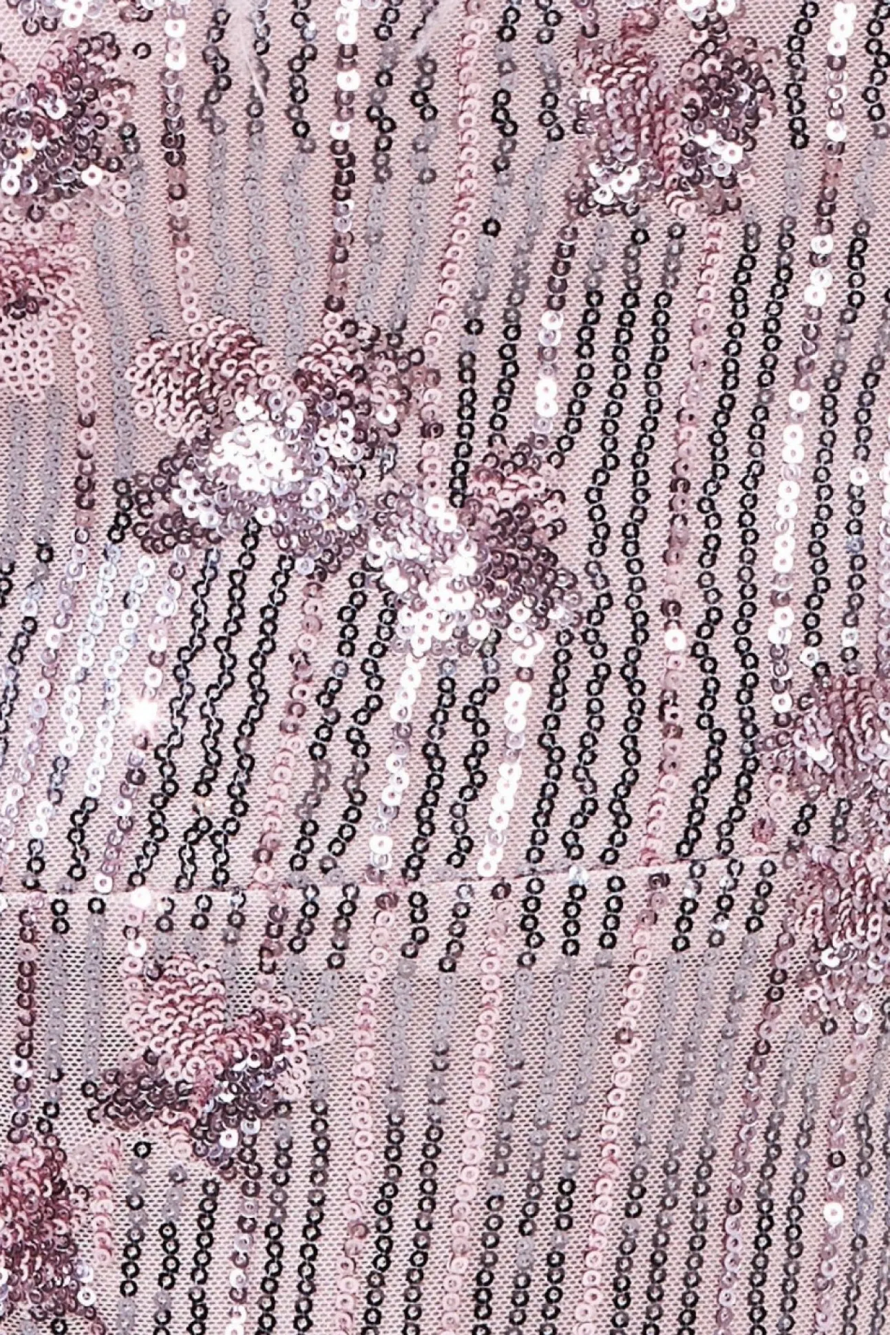 Women * Sequin And Feather Boobtube Midi