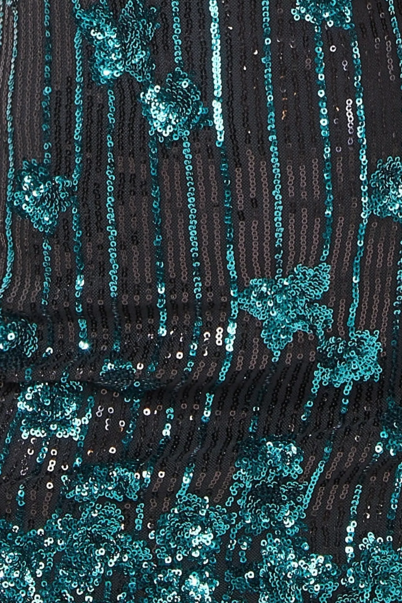 Women * Sequin And Feather Open Back Mini