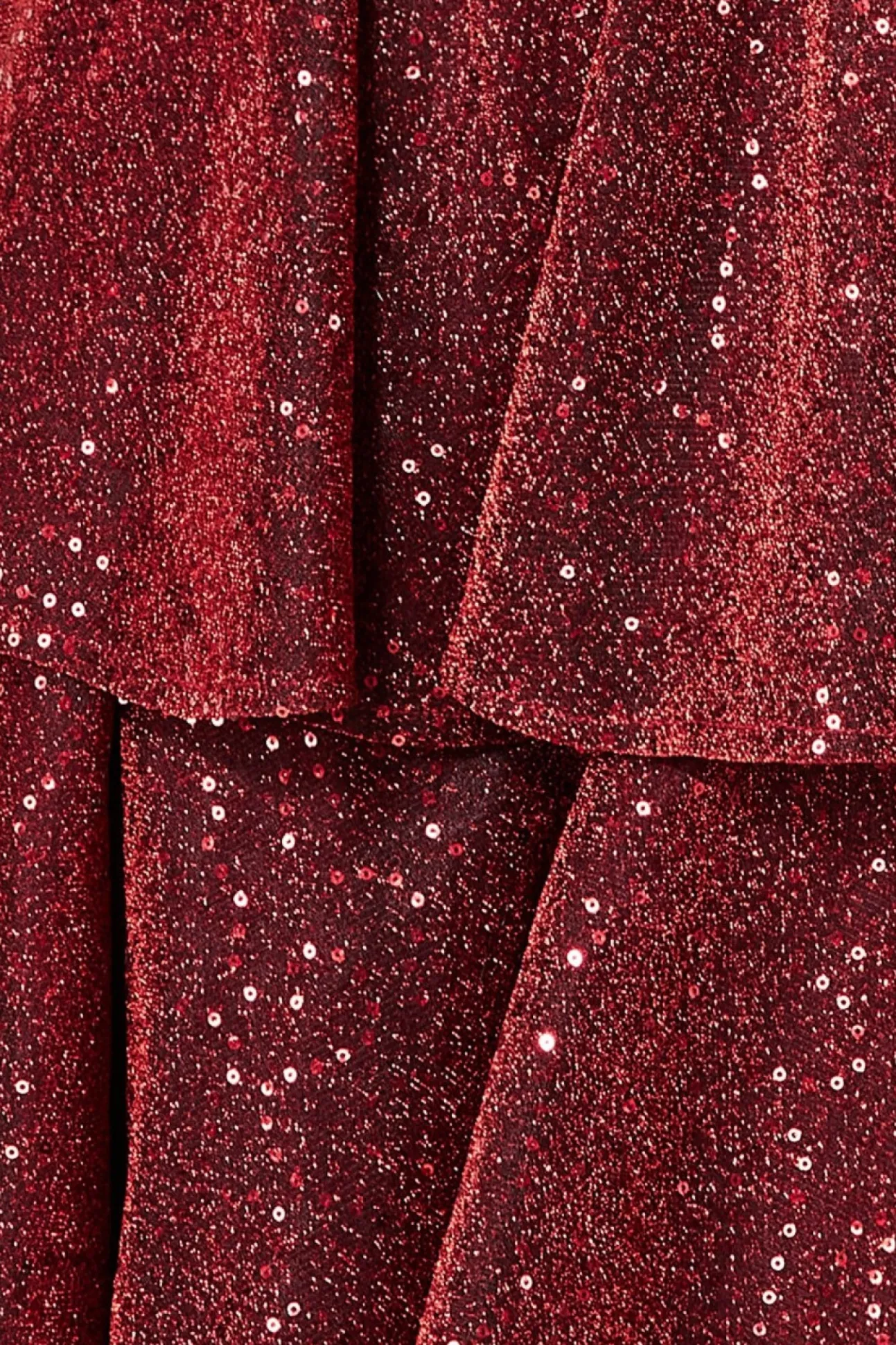 Women * Sequin Lurex Tiered Midi Dress