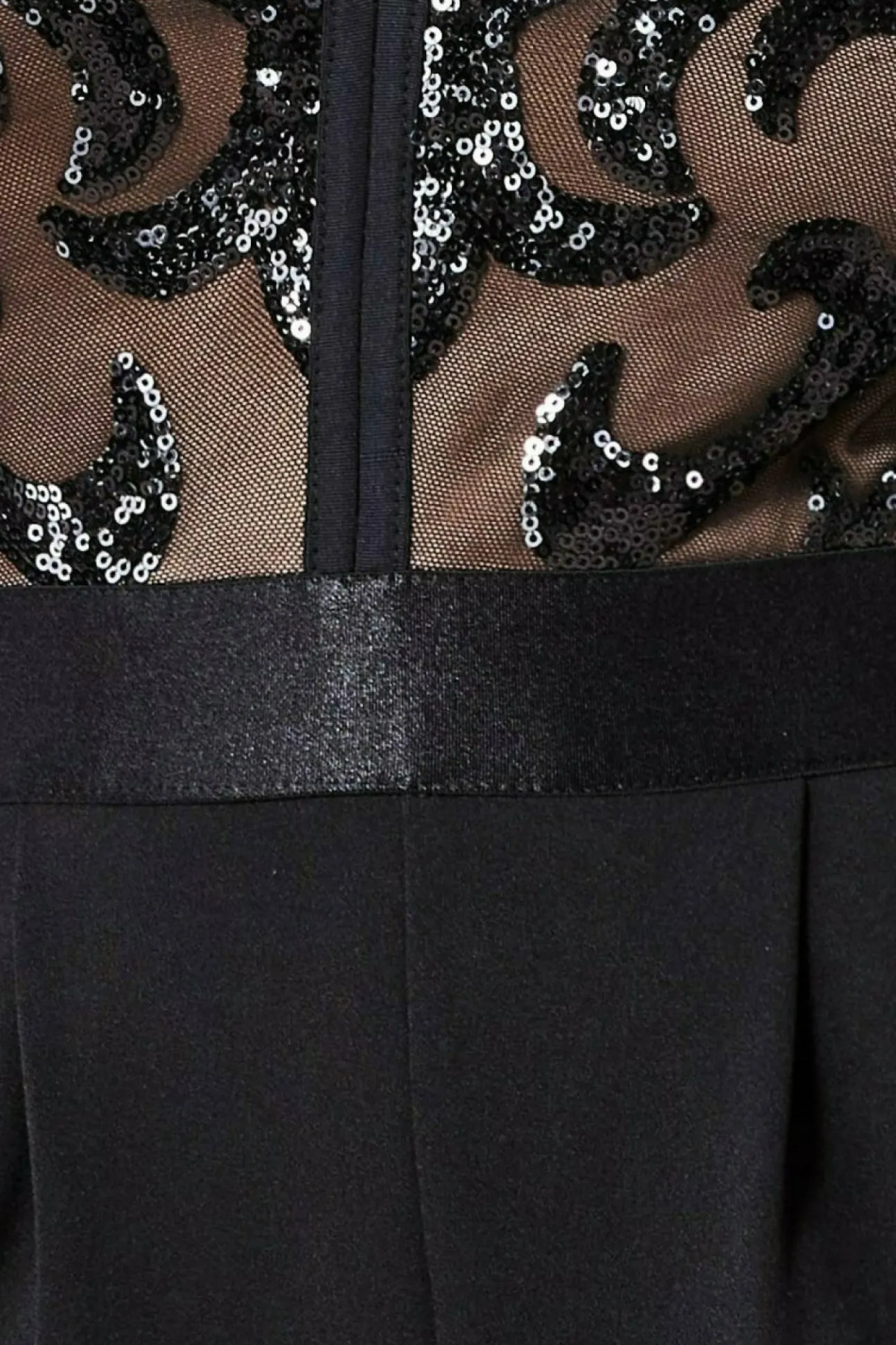 Women * Sequin Mesh Jumpsuit