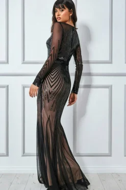 Women * Shooting Star Sequin Maxi Dress