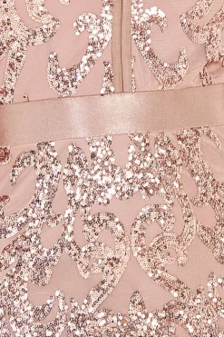 Women * Tassel & Sequin Maxi With Front Split