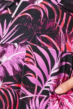 Women * Tropical Print Jumpsuit